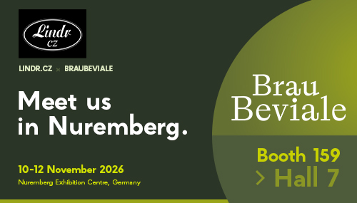 LINDR at BrauBeviale 2026 in Nuremberg!