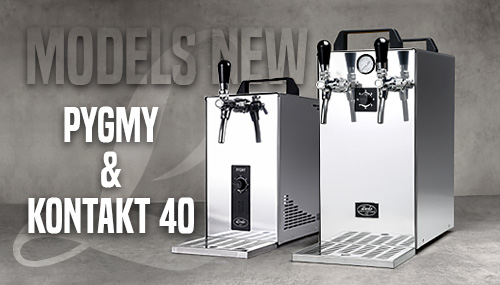Model series PYGMY and KONTAKT 40 in NEW design
